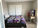 Spacious bedroom with a comfortable bed and plenty of closet space at 4618 Zia Ridge St, North Las Vegas, NV 89031