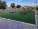 Community cornhole court with artificial turf at 473 Harvest Rain Ave, Henderson, NV 89011