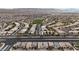 Aerial view of house and community near golf course at 5233 Fiery Sky Ridge St, Las Vegas, NV 89148