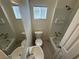 Bathroom with shower/tub combo, toilet and sink at 624 D Ave, Boulder City, NV 89005