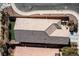 Rooftop aerial view of a single story house at 6420 Birdcall St, North Las Vegas, NV 89084