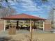 Park picnic area with covered tables at 6420 Birdcall St, North Las Vegas, NV 89084