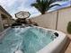 Spacious hot tub perfect for relaxation in private backyard at 656 Hidden Cellar Ct, Las Vegas, NV 89183