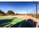 Community basketball court with playground in background at 685 Viale Machiavelli Ln, Henderson, NV 89011