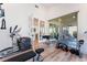 Bright home gym with various exercise equipment at 7230 Galaxy Dune St, Las Vegas, NV 89148