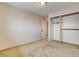 Bedroom with closet and access to hallway at 7232 Raincloud Dr, Las Vegas, NV 89145