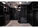 Spacious walk-in closet with ample shelving and drawers at 78 Hawk Ridge Dr, Las Vegas, NV 89135