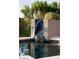 Custom water feature with a cascading waterfall design at 78 Hawk Ridge Dr, Las Vegas, NV 89135