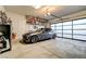 Attached garage with overhead storage and space for one vehicle at 821 Barrhead Ave, Henderson, NV 89012