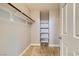 Walk-in closet with shelving and hanging rod at 8658 Tom Noon Ave # 103, Las Vegas, NV 89178