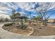 Community park with shaded seating and picnic tables at 8658 Tom Noon Ave # 103, Las Vegas, NV 89178