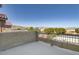 Deck overlooking residential neighborhood and mountains at 9570 Wenmarie Ct, Las Vegas, NV 89148