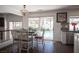 Bright dining area with sliding glass doors to backyard at 1015 Aspen Breeze Ave, Las Vegas, NV 89123