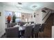 Elegant dining room with large table and hardwood floors at 1015 Aspen Breeze Ave, Las Vegas, NV 89123