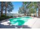 Refreshing pool with spa and lush landscaping at 1015 Aspen Breeze Ave, Las Vegas, NV 89123