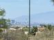 Stunning panoramic view of the city skyline and mountains at 1327 Coulisse St, Henderson, NV 89052