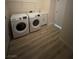 Clean laundry room with washer and dryer at 1327 Coulisse St, Henderson, NV 89052