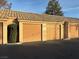 Attached garage with two garage doors, offering covered parking at 1600 N Torrey Pines Dr # 202, Las Vegas, NV 89108