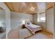 Simple bedroom with a queen-size bed and built-in cabinets at 1620 Leonard Ln, Las Vegas, NV 89108