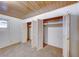 Bedroom with built-in closet and carpeted floor at 1620 Leonard Ln, Las Vegas, NV 89108