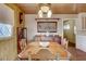 Classic dining room featuring a wood table and vintage decor at 1620 Leonard Ln, Las Vegas, NV 89108