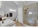 Bathroom with double sinks and a large shower at 1837 Birdie Ln, Henderson, NV 89074