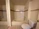 Bathroom with a large bathtub and a toilet at 1944 Las Palmas Ln # 175, Laughlin, NV 89029