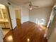 Bright bedroom with wood floors and access to bathroom at 1944 Las Palmas Ln # 175, Laughlin, NV 89029