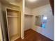 Large closet with double hanging rods and shelving at 1944 Las Palmas Ln # 175, Laughlin, NV 89029