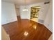 Dining room features hardwood floors and chandelier at 1944 Las Palmas Ln # 175, Laughlin, NV 89029