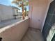 Small patio with storage and view of community at 1944 Las Palmas Ln # 175, Laughlin, NV 89029