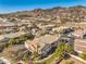 Aerial view of community with mountain backdrop at 225 Big Horn Dr # 5, Boulder City, NV 89005