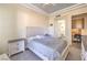 Comfortable bedroom with a built-in home office at 225 Big Horn Dr # 5, Boulder City, NV 89005