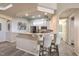 Modern kitchen with granite countertops and island at 225 Big Horn Dr # 5, Boulder City, NV 89005