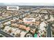 Aerial view of property and neighborhood, showing the surrounding area at 3105 Siena Cir, Las Vegas, NV 89128