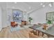 Bright dining area with large window and modern table at 3105 Siena Cir, Las Vegas, NV 89128