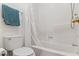 Clean bathroom with a bathtub and shower at 3810 Desert Marina Dr # 198, Laughlin, NV 89029