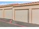 Attached garage with two additional garages at 3810 Desert Marina Dr # 198, Laughlin, NV 89029