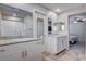 Bathroom featuring double sinks and shower at 3812 Seyfert Ave, North Las Vegas, NV 89084