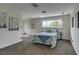 Main bedroom with large window and neutral carpeting at 3981 Ebro Way, Las Vegas, NV 89103