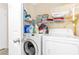 Functional laundry area with a washer and dryer at 4248 Tolkien Ave, Las Vegas, NV 89115