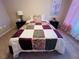 Cozy bedroom with a queen-size bed and nightstands at 5710 E Tropicana Ave # 2122, Las Vegas, NV 89122