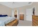 Spacious bedroom with ensuite bathroom access at 6075 Jutland Ave, Las Vegas, NV 89122