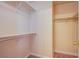 A walk-in closet with built-in shelves and racks at 6752 Lookout Lodge Ln # 1, North Las Vegas, NV 89084