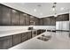 Modern kitchen with stainless steel appliances and an island at 7883 Bethel Heights Ln, Las Vegas, NV 89113