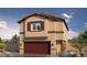 Two-story house with brown roof and garage at 791 Ruby Sedona Ave, North Las Vegas, NV 89081