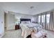 Bright bedroom with a plush bed and ensuite access at 7961 Terrace Rock Way # 202, Las Vegas, NV 89128