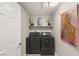 Convenient laundry room with washer and dryer at 830 Carnegie St # 1821, Henderson, NV 89052