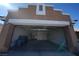 Spacious garage with washer, dryer, sink and shelving at 1025 Chestnut Bay Ave, North Las Vegas, NV 89031
