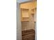 Large walk-in closet with shelving at 10337 Adams Chase St, Las Vegas, NV 89183